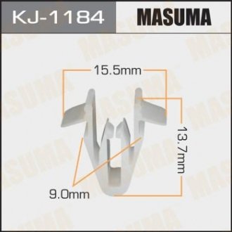 Клипса (кратно 10) MASUMA KJ1184 (фото 1)