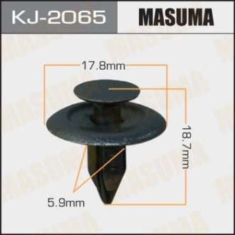 Клипса (кратно 10) MASUMA KJ2065 (фото 1)