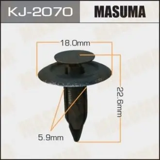 Кліпса (кратно 10) MASUMA KJ2070