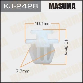 Кліпса (кратно 10) MASUMA KJ2428 (фото 1)