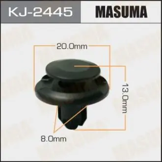 Кліпса (кратно 50) MASUMA KJ-2445