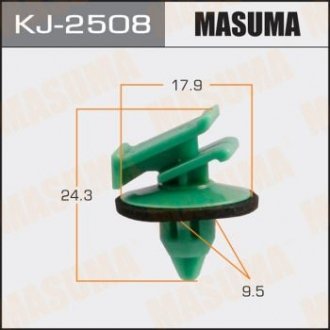 Клипса (кратно 50) MASUMA KJ-2508 (фото 1)
