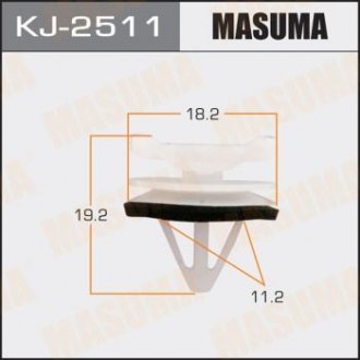 Кліпса (кратно 10) MASUMA KJ2511 (фото 1)