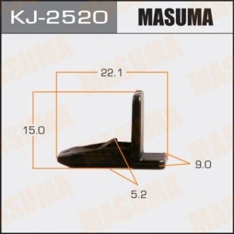 Клипса (кратно 50) MASUMA KJ-2520