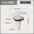 Клипса (кратно 50) MASUMA KJ-392 (фото 1)