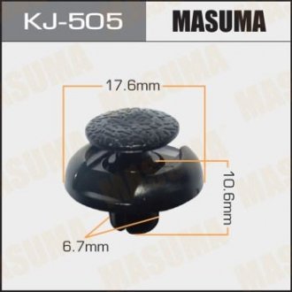 Клипса (кратно 50) MASUMA KJ-505 (фото 1)