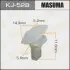 Кліпса (кратно 10) MASUMA KJ528 (фото 1)
