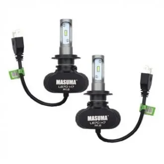 Лампа светодиодная H7 6000K 4000Lm PX26d, (к-т 2шт) MASUMA L670