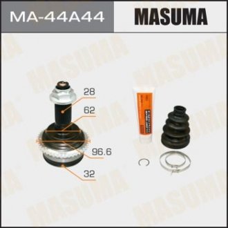 ШРУС наружный Mazda 6 (02-07) (нар:28/вн:32) MASUMA MA44A44 (фото 1)