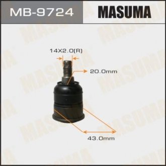 Опора кульова нижня Honda Accord (13-) MASUMA MB9724