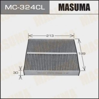 Фільтр салону AC-201 вугільний MASUMA MC324CL (фото 1)