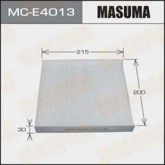 Фільтр салону PEUGEOT/ 4007/ V2200, V2400 07-MITSUBISHI ASX MASUMA MCE4013