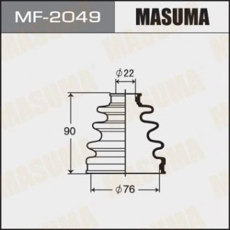 Пильовик ШРУСу зовнішнього Honda CR-V (07-12) MASUMA MF2049
