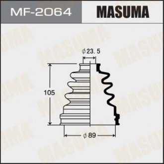 Пильовик ШРУСу зовнішнього Nissan Murano (04-08), Primera (01-05), Teana (03-08), X-Trail (00-07) MASUMA MF2064 (фото 1)