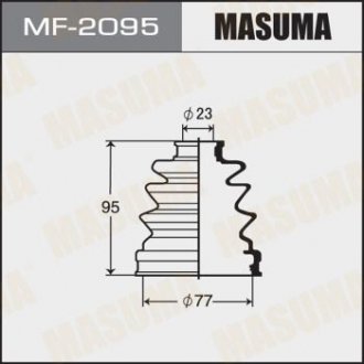 Пильовик ШРУСу зовнішнього Mazda 3 (03-08)/ Nissan Primera (-01) MASUMA MF2095 (фото 1)