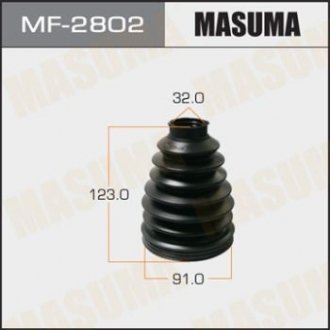 Пыльник ШРУСа MF-2802 (пластик) + спецхомут TOYOTA HILUX VII (MF-2802) MASUMA MF2802 (фото 1)
