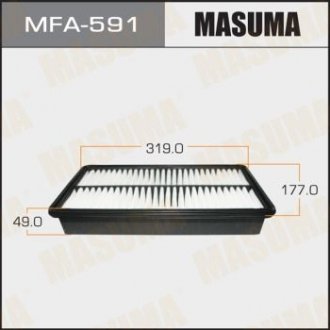 Фільтр повітряний A-468V MASUMA MFA591 (фото 1)