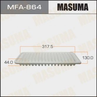 Фільтр повітряний MITSUBISHI CARISMA (DA_) 1.9 DI-D (00-06) MASUMA MFA864 (фото 1)