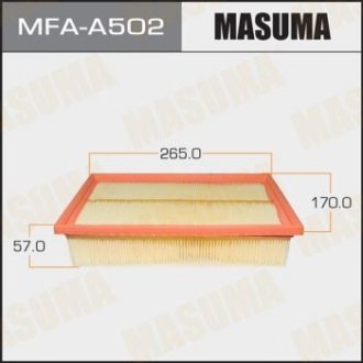 Фільтр повітряний FORD/ FOCUS/ V1600 05-07 MASUMA MFAA502