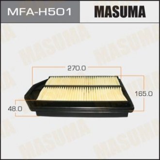 Фільтр повітряний Honda CR-V 2.4 (07-12) MASUMA MFAH501 (фото 1)