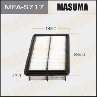 Фільтр повітряний Suzuki SX4 2.0 (10-16) MASUMA MFAS717