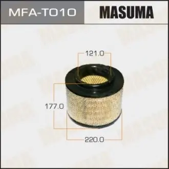 Фільтр повітряний TOYOTA/ HILUX/ KUN25L, KUN26L, KUN35L 11- (1/8) MASUM MASUMA MFAT010