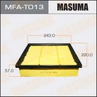 Фільтр повітряний MASUMA MFAT013