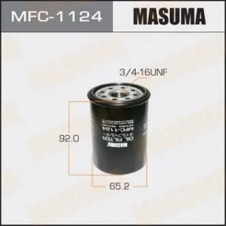 Фильтр масляный Toyota Avensis (00-08), Camry (01-14), Corolla (01-07), RAV 4 (00-16) MASUMA MFC1124