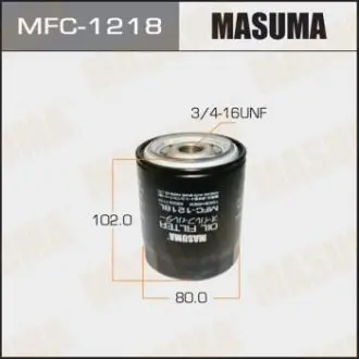 Фильтр масляный Nissan Almera, Primera (-02) 1.4, 1.6 MASUMA MFC1218