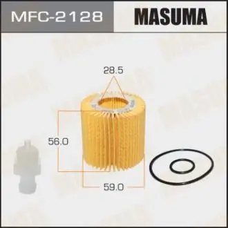 Фильтр масляный (вставка) Toyota Auris, Corolla, Yaris (08-) MASUMA MFC2128