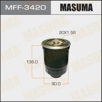 Фільтр паливний FC-409 MASUMA MFF3420 (фото 1)