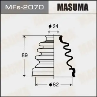 Пильовик Шрусу (силікон))TOYOTA RAV_4 III (06-11)/MITSUBISHI L 200 (05-10), TOYOTA MASUMA MFs2070