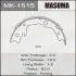 Колодка гальмівна гальма стоянки Nissan Juke (10-), Leaf (10-13), Qashqai (06-13), Tida (07-), X-Trail (07-14) MASUMA MK1515 (фото 1)