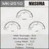 Колодки гальмівні паркувальні TOYOTA LAND_CRUISER PRADO MASUMA MK2510 (фото 1)