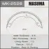 Колодка гальмівна гальма стоянки Lexus LX570/ Toyota Land Cruiser (07-) (4 шт) MASUMA MK2528 (фото 1)