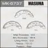 Колодка тормозная барабанная MASUMA MK6737 (фото 1)