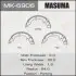 Колодка гальмівна гальма стоянки Mitsubishi ASX (10-), Lancer, Outlander (07-15) MASUMA MK6906 (фото 1)