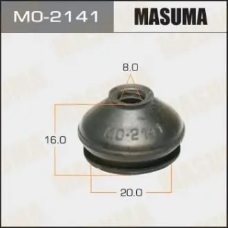 Пильовик опори кульовий 8х20х16 HONDA CIVIC IX (12-20), HONDA ACCORD IX 2.4 (14-19 MASUMA MO2141