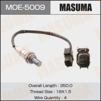 Датчик кисню (лямбда-зонд) Honda Accord 2.0, Civic 1.8, CR-V 2.0 (07-) задній MASUMA MOE5009