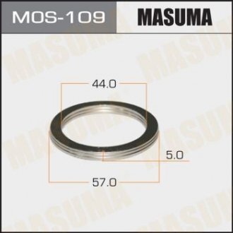 Прокладка прийомної труби Toyota Auris (06-12) (44x57) MASUMA MOS109