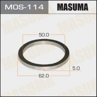 Кольцо глушителя MASUMA MOS114 (фото 1)