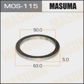 Кільце графітове глушника MASUMA MOS115 (фото 1)