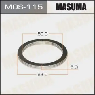 Кільце графітове глушника MASUMA MOS115