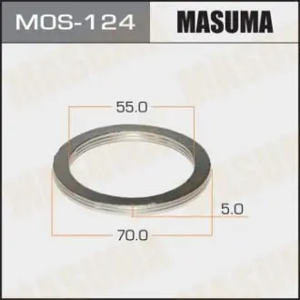Кільце глушника металеве (55x70x5 mm) MASUMA MOS124