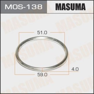 Кільце глушника MASUMA MOS138 (фото 1)
