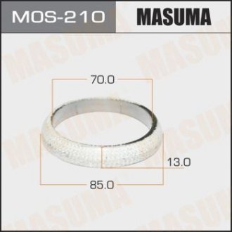 Кільце графітове глушника Nissan (70x85x13 MASUMA MOS210