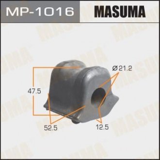 Втулка стабилизатора переднего правая Toyota Auris (06-), Corolla (06-) MASUMA MP1016 (фото 1)