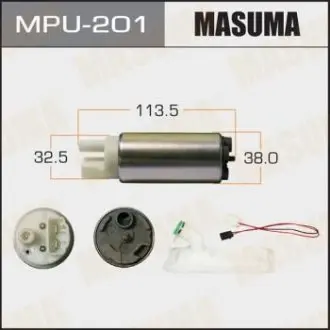 Бензонасос електричний (+сітка)) Nissan/ Subaru MASUMA MPU201