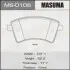 Колодки тормозные передн MERCEDES-BENZ 109 CDI (415.601, 415.603, 415.605), 108 MASUMA MS0106 (фото 1)