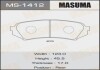 Колодка тормозная задн TOYOTA LAND_CRUISER 200 MASUMA MS1412 (фото 1)